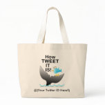 White Totes & Bags - How TWEET It Is!