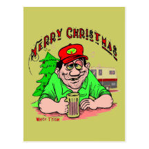 White Trash Christmas Post Cards