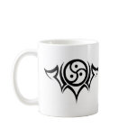 White Tribal Bdsm mugs