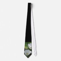 White Tulips Flower Trio Neckties
