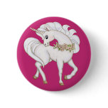 White Unicorn buttons