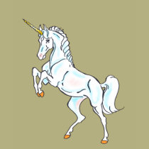 White Unicorn t-shirts