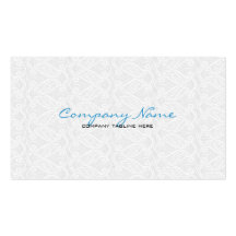 White Vintage Orante Lace Template Business Card