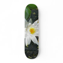 White Water Lily Skateboard