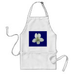 White Wild Violet Coordinating Items Aprons