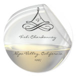 White Wine Wine Bottle Labels