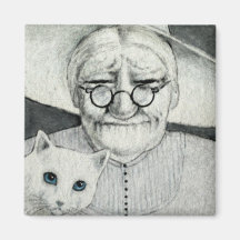 White Witch Magnet
