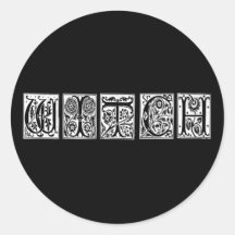 White Witch Stickers