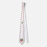 White Xmas Tie