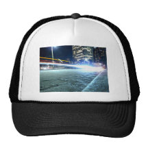 White Yellow and Red Lights Hat