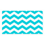 White Zig Zag Business Card