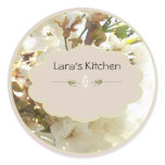 whiteflower spice jar labels stickers