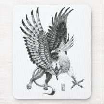Whitehead Griffin Mouse Pads