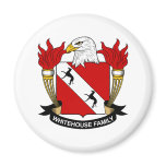 Whitehouse Family Crest magnets