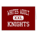 Whites Adult - Knights - High - Sevierville cards