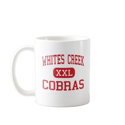 Whites Creek - Cobras - High - Whites Creek Mugs by customteamsportswear