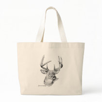Whitetail Deer Canvas Bag