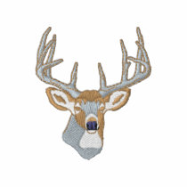 Whitetail Deer Embroidered Jacket