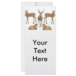Whitetail Deer Rack Card rack cards