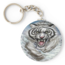 WhiteTiger- Keychain/Schlüsselanhänger