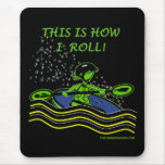 Whitewater Kayak Roll Mouse Pad