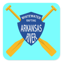 Whitewater Rafting Arkansas River Stickers
