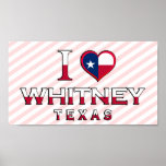 Whitney, Texas Poster