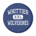 Whittier Wolverines Middle Sioux Falls magnets