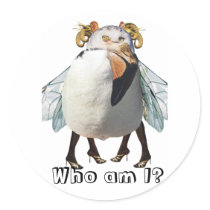 Who am I? Sticker