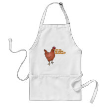 Who are you calling chicken? RED Apron
