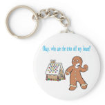Who Ate The Trim Off My House? keychains