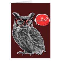 who? card