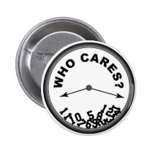 Who Cares Clock - Button