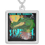 Who Da King? Louisiana Custom Necklace