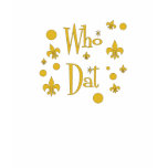 Who Dats Fun Ringer Shirt