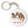 Who Did It Keychain