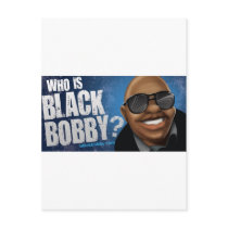 Who Is Black Bobby Gear Postcard