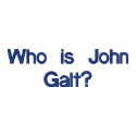 Who is John Galt? embroidered shirts