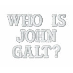 Who is John Galt? embroidered shirts