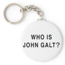 Who is John Galt? Keychain
