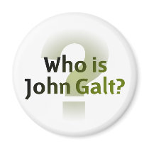 Who Is John Galt? Fridge Magnet