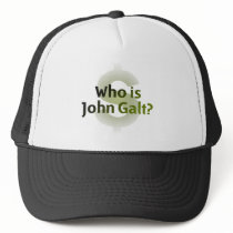 Who Is John Galt? Money Symbol Mesh Hats