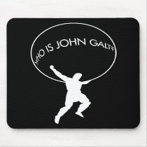 Who Is John Galt? mousepad