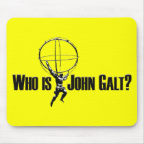 Who is John Galt? Mousepad
