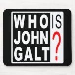 Who Is John Galt? mousepad