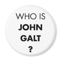 Who Is John Galt? The Question Fridge Magnets