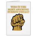Who is the most  AWESOME ? cards