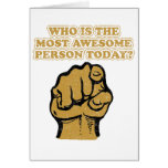 Who is the most  AWESOME ? cards