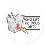 Who Let The Dogs Out stickers