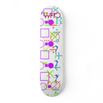 WHO???....ROCK THE RUMHYDIN skateboard
